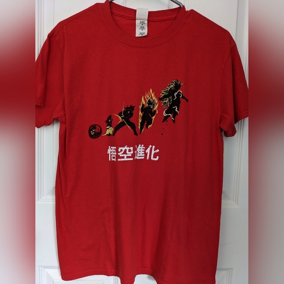 EUC Dragon Ball Goku Evolution t-shirt Men's Medium - Picture 2 of 5